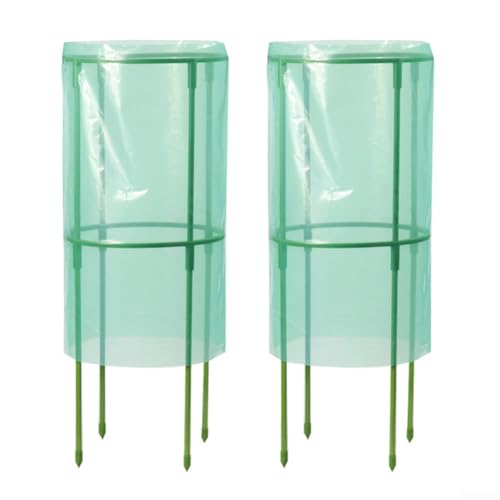 Vilgftyiet Multifunktionales Pflanzenschutzkäfig-Set für Gemüse und Sträucher, Wind- und Insektenschutz mit Faserrohrrahmen, wiederverwendbarer Gartenschutz für Tomaten, 2 oder 4 Stück (2 Stück) Vilgftyiet Multifunktionales Pflanzenschutzkäfig-Set für Gemüse und Sträucher, Wind- und Insektenschutz mit Faserrohrrahmen, wiederverwendbarer Gartenschutz für Tomaten, 2 oder 4 Stück (2 Stück) von Vilgftyiet