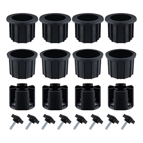 Vilgftyiet Outdoor Umbrella Stand Base Replacement Parts Eyelet Cover Set with Stainless Steel Screws HDPE Plastic Hole Covers 38mm 48mm for Beach Backyard Balcony Pool (20-piece) von Vilgftyiet