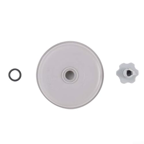 Vilgftyiet P05425 Flowclear Pool-Filterkappe Ersatz – mit integriertem Lüftungsschlitz und Dichtung – exakte Passform für Flowclear-Filtrationssysteme Kunststoff 10x10x5cm (inkl. Dichtungsring) von Vilgftyiet