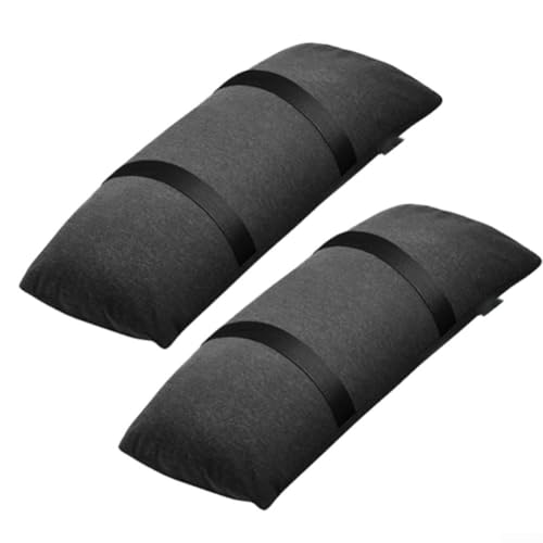Vilgftyiet Regenschirm-Basisgewichte Sandsack-Set 2 Stück je 22,2 kg befüllbare Baldachin-Gewichte für den Außenbereich, Terrasse, Garten, Hinterhof, freitragende versetzte Regenschirme von Vilgftyiet