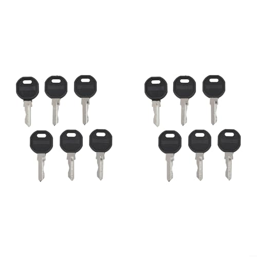 Vilgftyiet Schlüsselersatz für EK333, 333, 1108-1-1 Schließzylinder, mit problemloser Installation, für APC und Hoffman Schrank-Sicherheitslösung (12) von Vilgftyiet