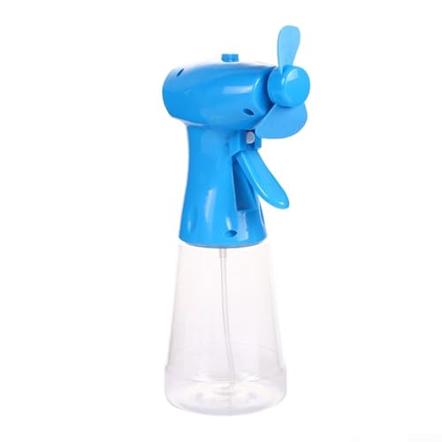 Vilgftyiet Sofortige Kühlung mit tragbarem Wassersprühnebelventilator, bleibt jederzeit frisch (blau) von Vilgftyiet
