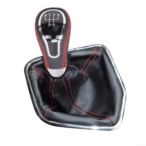 Vilgftyiet Staubschutz für Schalthebel 2172-5109070, ABS-Leder, Ersatzmanschette, kompatibel mit Lada 2 Neugestaltung für VAZ 21704 21724, schwarze Naht für Auto-Innenausstattung und Schutz (rote Vilgftyiet Staubschutz für Schalthebel 2172-5109070, ABS-Leder, Ersatzmanschette, kompatibel mit Lada 2 Neugestaltung für VAZ 21704 21724, schwarze Naht für Auto-Innenausstattung und Schutz (rote von Vilgftyiet