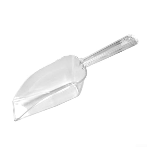 Vilgftyiet Transparente Kunststoff-Eisschaufel, Mehrzweck-Eisschaufel, Küchenwerkzeug für Süßigkeiten, Süßigkeiten, Tee, Körner, Sand mit 3 verschiedenen Größen, transparente Aufbewahrungsbehälter Vilgftyiet Transparente Kunststoff-Eisschaufel, Mehrzweck-Eisschaufel, Küchenwerkzeug für Süßigkeiten, Süßigkeiten, Tee, Körner, Sand mit 3 verschiedenen Größen, transparente Aufbewahrungsbehälter von Vilgftyiet