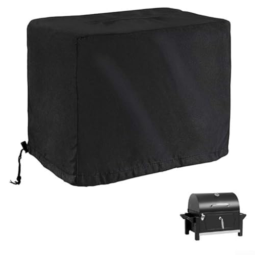 Vilgftyiet Wasserdichte 600D Oxford Grillabdeckung für Royal für Gourmet CD1519 Tragbarer Holzkohlegrill, Tischgrillschutz mit verstellbarer Passform und wetterfestem Design, Schwarz Vilgftyiet Wasserdichte 600D Oxford Grillabdeckung für Royal für Gourmet CD1519 Tragbarer Holzkohlegrill, Tischgrillschutz mit verstellbarer Passform und wetterfestem Design, Schwarz von Vilgftyiet