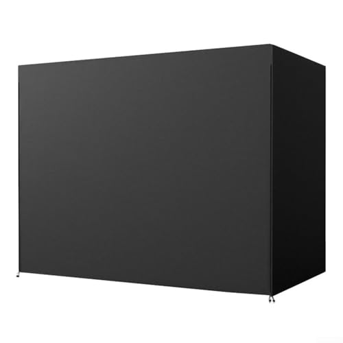 Vilgftyiet Wasserdichter Outdoor-Schaukelsitzbezug 420D Oxford-Gewebe mit PVC-Beschichtung, staubdichter winddichter Allwetterschutz, Reißverschluss für einfache Montage, Schwarz (220 x 125 x 170 cm) Vilgftyiet Wasserdichter Outdoor-Schaukelsitzbezug 420D Oxford-Gewebe mit PVC-Beschichtung, staubdichter winddichter Allwetterschutz, Reißverschluss für einfache Montage, Schwarz (220 x 125 x 170 cm) von Vilgftyiet