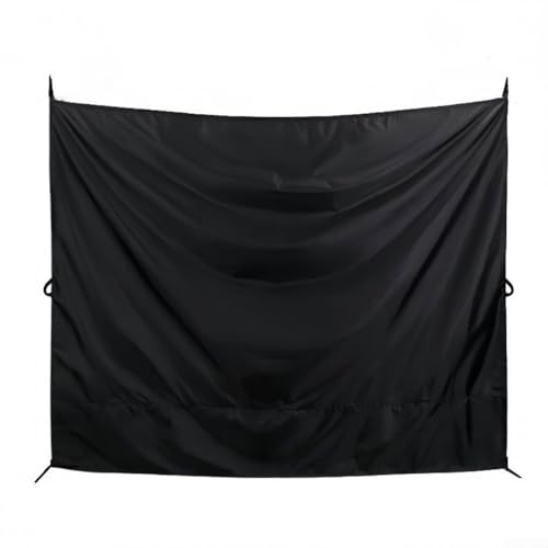 Wärmeisolierender und sonnenblockierender Vorhang für Außen- und Badezimmeranwendungen mit praktischem Trennwand-Design, 180 x 230 cm (180 x 230 cm) von Vilgftyiet