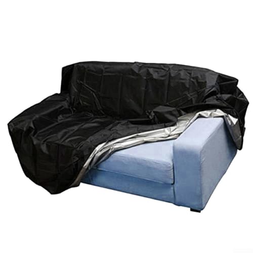 Wasserdichte Abdeckung für 2/3/4-Sitzer Garten Park Terrasse Bank Sofa Stuhl Tisch Staubschutz Outdoor Möbel Schutz Winddicht Abdeckungen (134 x 66 x 89 cm) von Vilgftyiet