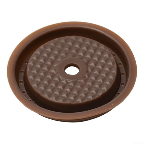 Wiederverwendbare Silikondeckel für VertuoLine nachfüllbare Kapseln, 4 Stück, inkl. Kunststofflöffel und Bürste für einfache Reinigung und Kaffee-Frische (4 Deckel) von Vilgftyiet