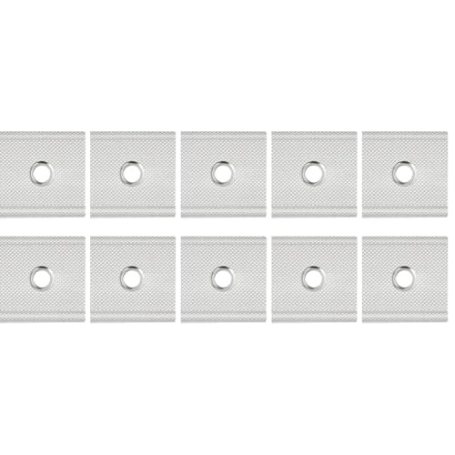 Wohnmobil-Markisenhaken, 10 Set, Wohnmobil-Markisenhaken für Kederschiene, 5/6 mm, 7/8 mm, Wohnmobil-Markisen-Licht-Clips, Haken für Campingzelte, Wohnwagen, Wohnmobil-Partys (weiß) von Vilgftyiet