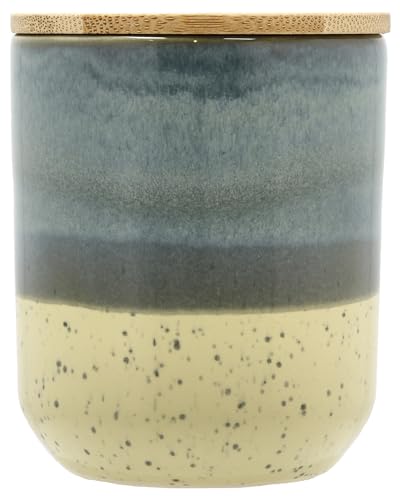 Villa Collection Iris Cactus Blossom Duftkerze Dia 8 x 9,5 cm Gelbbraun von Villa Collection