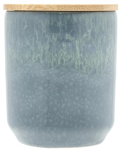 Villa Collection Iris Herbal Notes Duftkerze Dia 8 x 9,5 cm Dunkelblau von Villa Collection