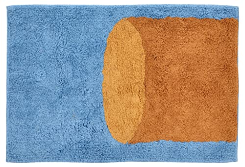 Villa Collection Styles Teppich 60 x 90 cm Blau/Amber von Villa Collection