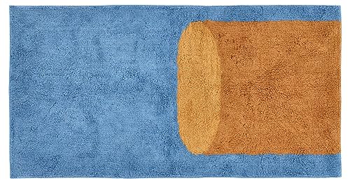 Villa Collection Styles Teppich 70 x 140 cm Blau/Amber von Villa Collection