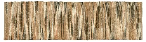 Villa Collection Vem Teppich 70 x 250 cm Grün/Natur/Rosa von Villa Collection