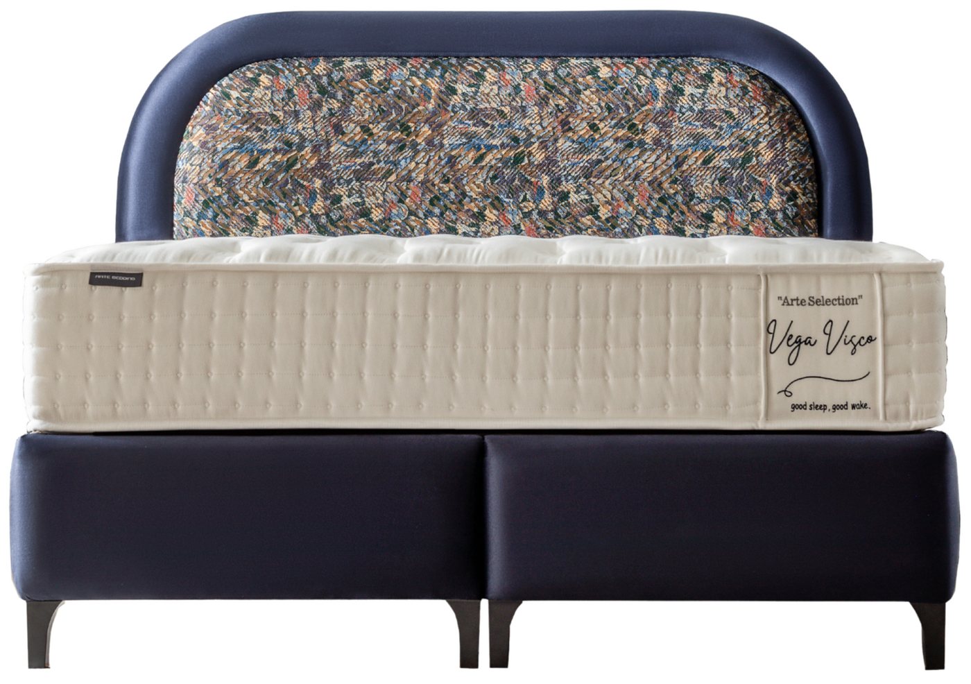Villa Möbel Boxspringbett Vega (Bett, Bettset), XXL-Bettkasten mit Gasdruckfedern  mühelos & geräumig von Villa Möbel