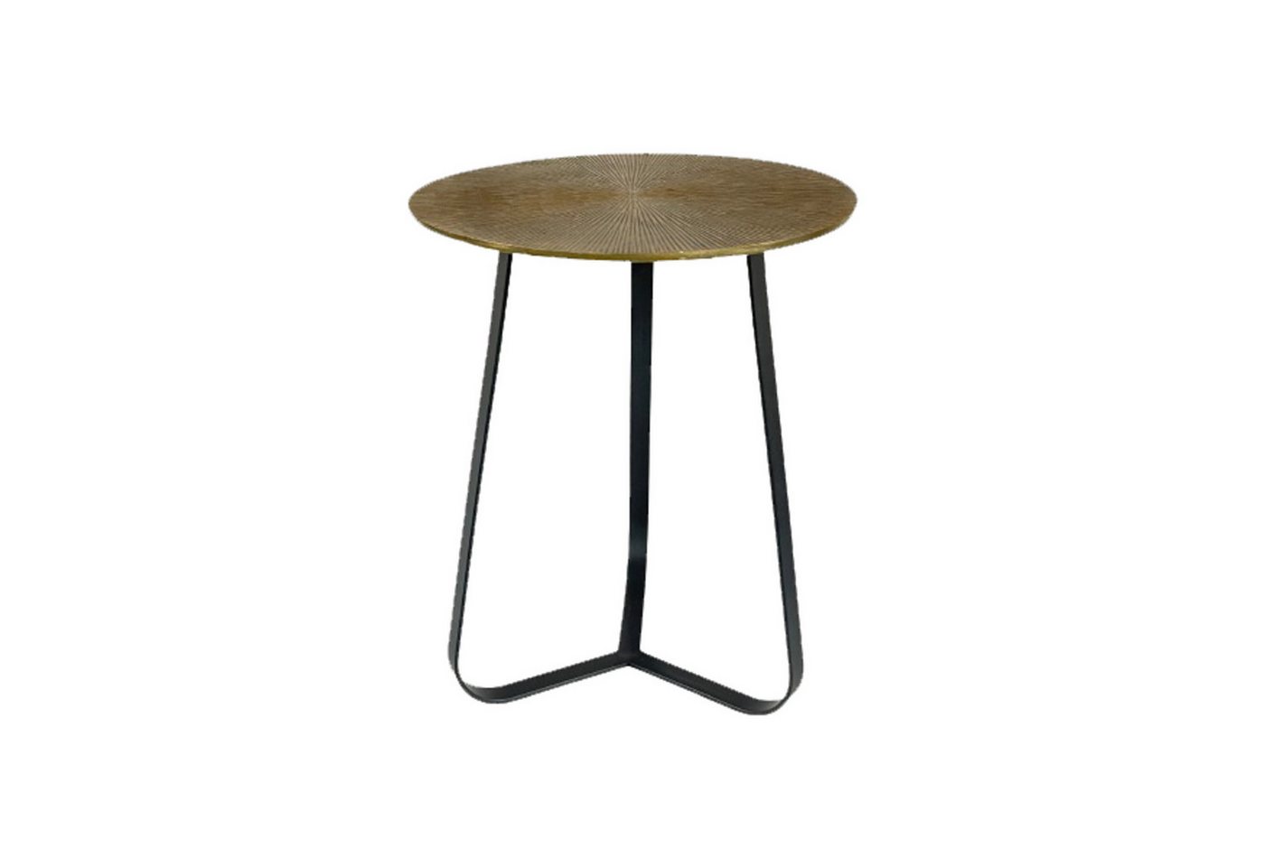 Villa Möbel Couchtisch Couchtisch Anna (Packung, 1-St., 1 Tisch), Eisengestell mit Aluminiumplatte von Villa Möbel