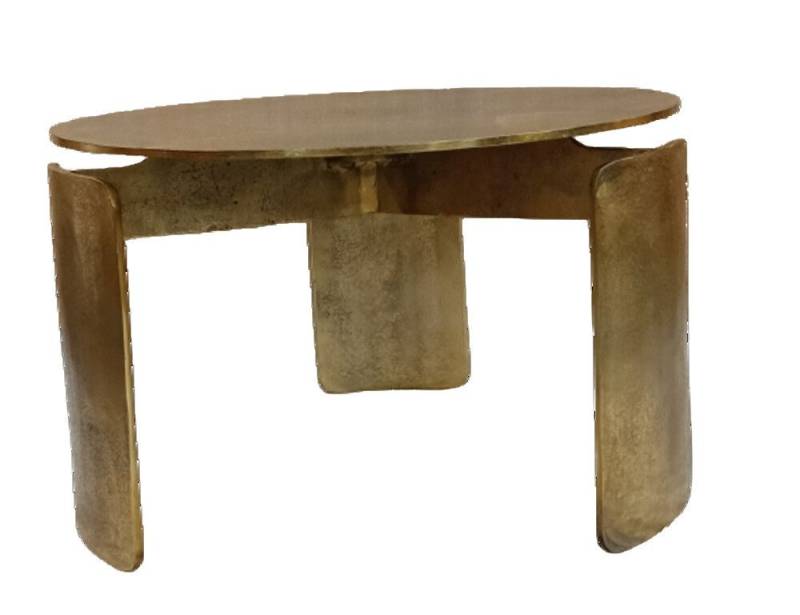 Villa Möbel Couchtisch Runder Couchtisch Theory (Packung, 1-St., 1 Tisch), aus Aluminium gefertigt von Villa Möbel