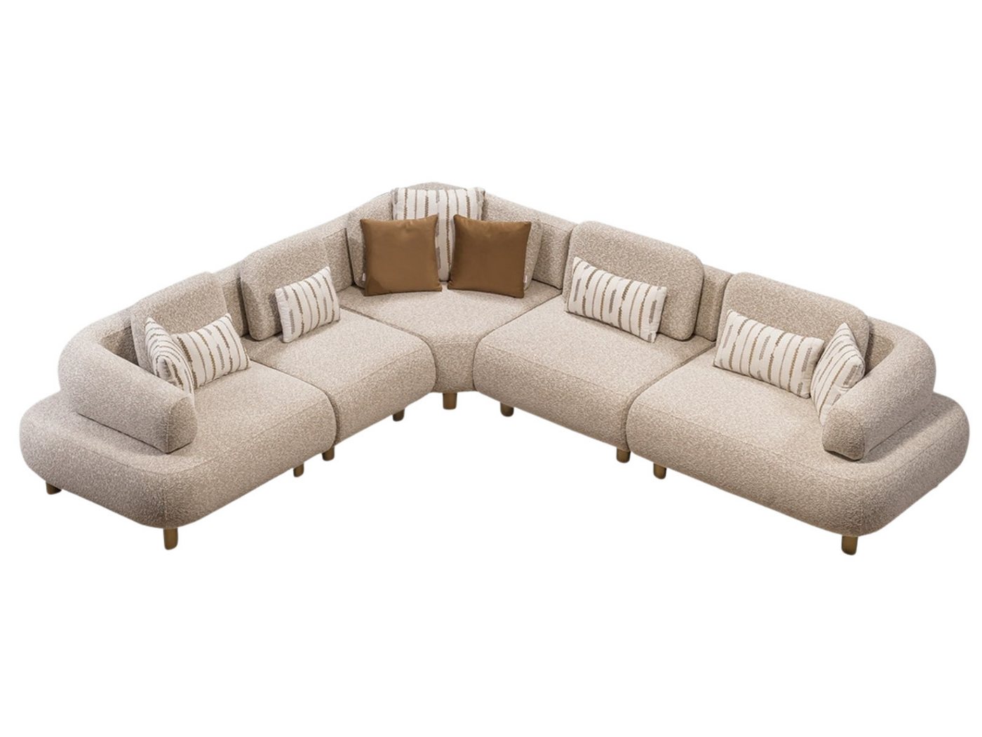 Villa Möbel Ecksofa Barcelona, 1 Teile, mit Schlaffunktion durch verstellbare Rückenlehne Villa Möbel Ecksofa Barcelona, 1 Teile, mit Schlaffunktion durch verstellbare Rückenlehne von Villa Möbel