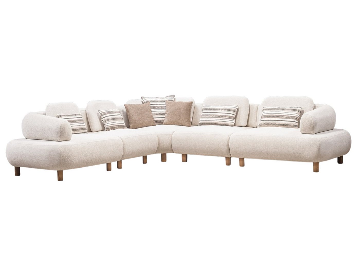 Villa Möbel Ecksofa Barcelona, 1 Teile, mit Schlaffunktion durch verstellbare Rückenlehne Villa Möbel Ecksofa Barcelona, 1 Teile, mit Schlaffunktion durch verstellbare Rückenlehne von Villa Möbel