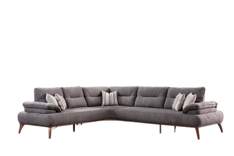 Villa Möbel Ecksofa Graphite, Set, mit Relax-/Bettfunktion durch verstellbare Rückenlehne und Armlehne von Villa Möbel