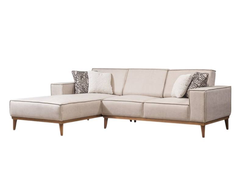 Villa Möbel Ecksofa Marion Relax, 1 Teile, mit Schlaffunktion durch verstellbare Rückenlehne von Villa Möbel