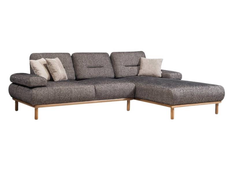 Villa Möbel Ecksofa Smooth, 1 Teile, mit Schlaffunktion durch verstellbare Rückenlehne von Villa Möbel