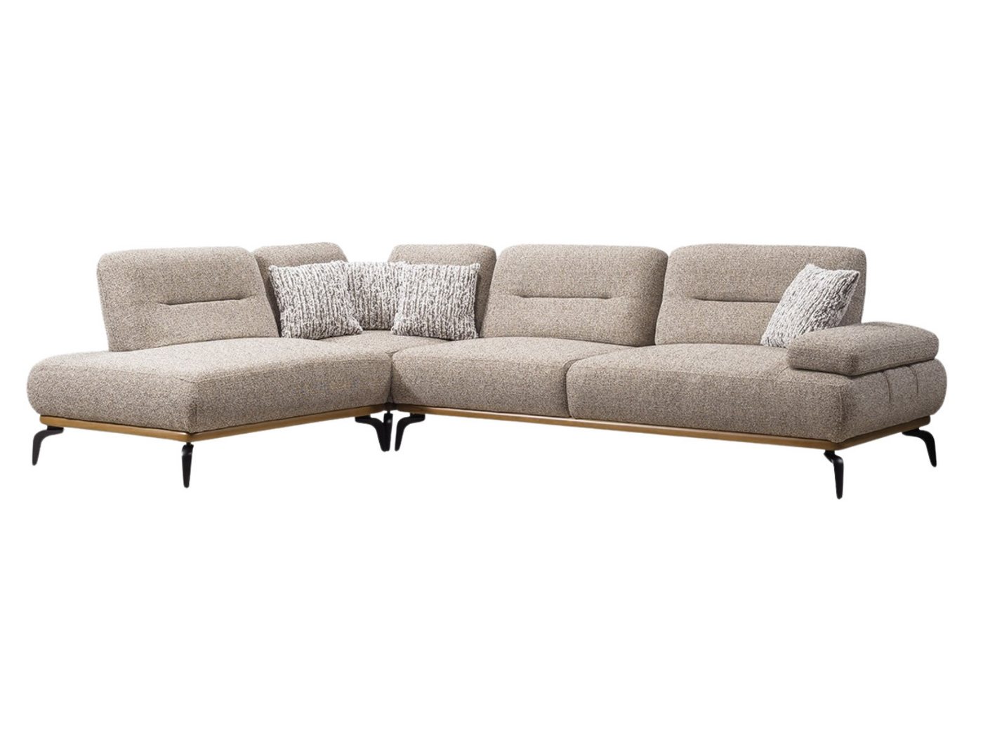 Villa Möbel Ecksofa Smooth Relax, 1 Teile, mit Schlaffunktion durch verstellbare Rückenlehne Villa Möbel Ecksofa Smooth Relax, 1 Teile, mit Schlaffunktion durch verstellbare Rückenlehne von Villa Möbel