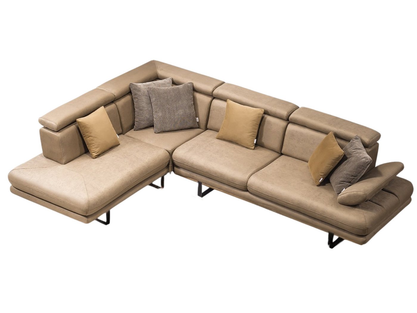 Villa Möbel Ecksofa Tesla, 1 Teile, mit Schlaffunktion durch verstellbare Rückenlehne Villa Möbel Ecksofa Tesla, 1 Teile, mit Schlaffunktion durch verstellbare Rückenlehne von Villa Möbel