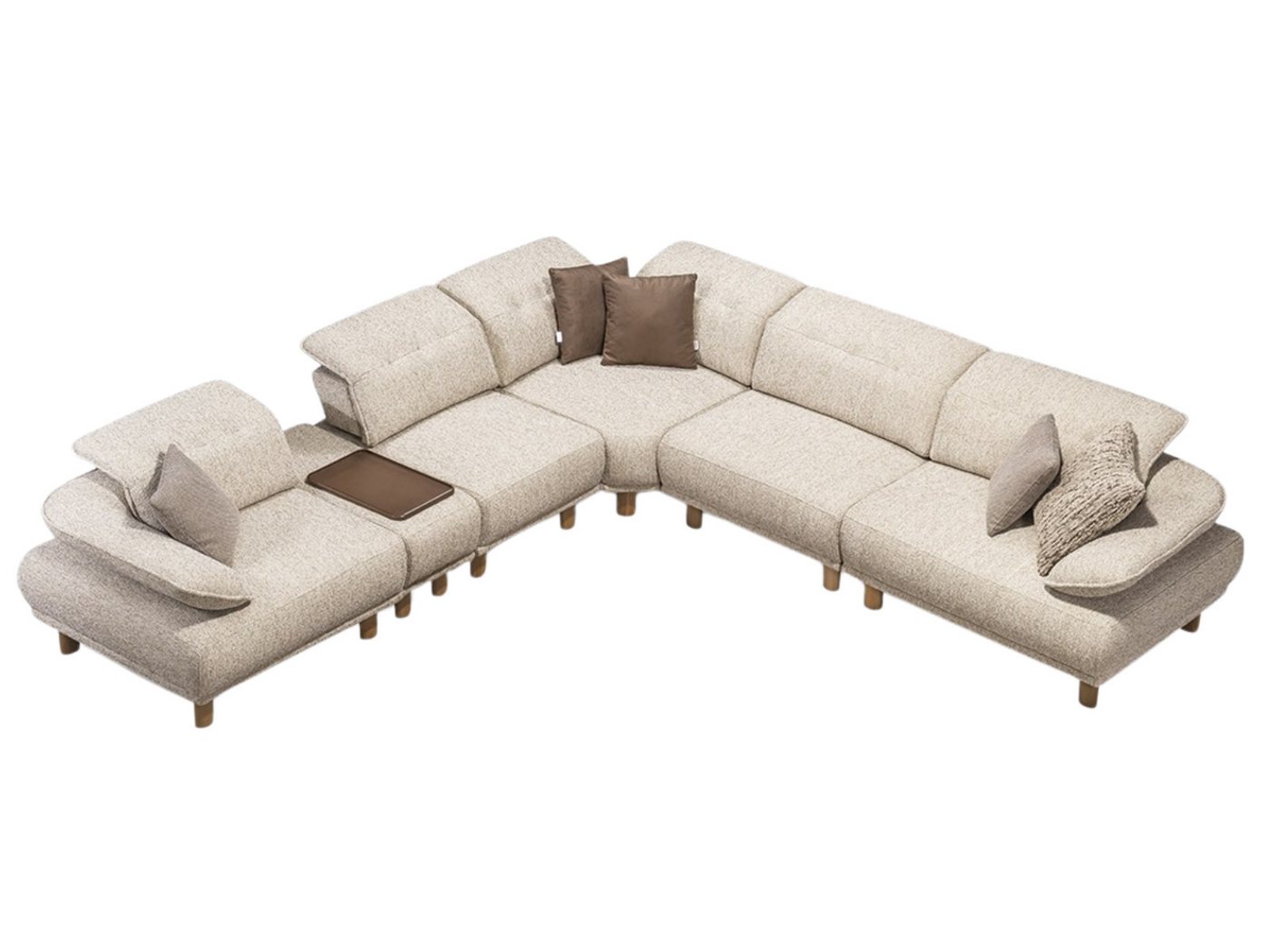 Villa Möbel Ecksofa Tokyo, 1 Teile, mit Schlaffunktion durch verstellbare Rückenlehne Villa Möbel Ecksofa Tokyo, 1 Teile, mit Schlaffunktion durch verstellbare Rückenlehne von Villa Möbel