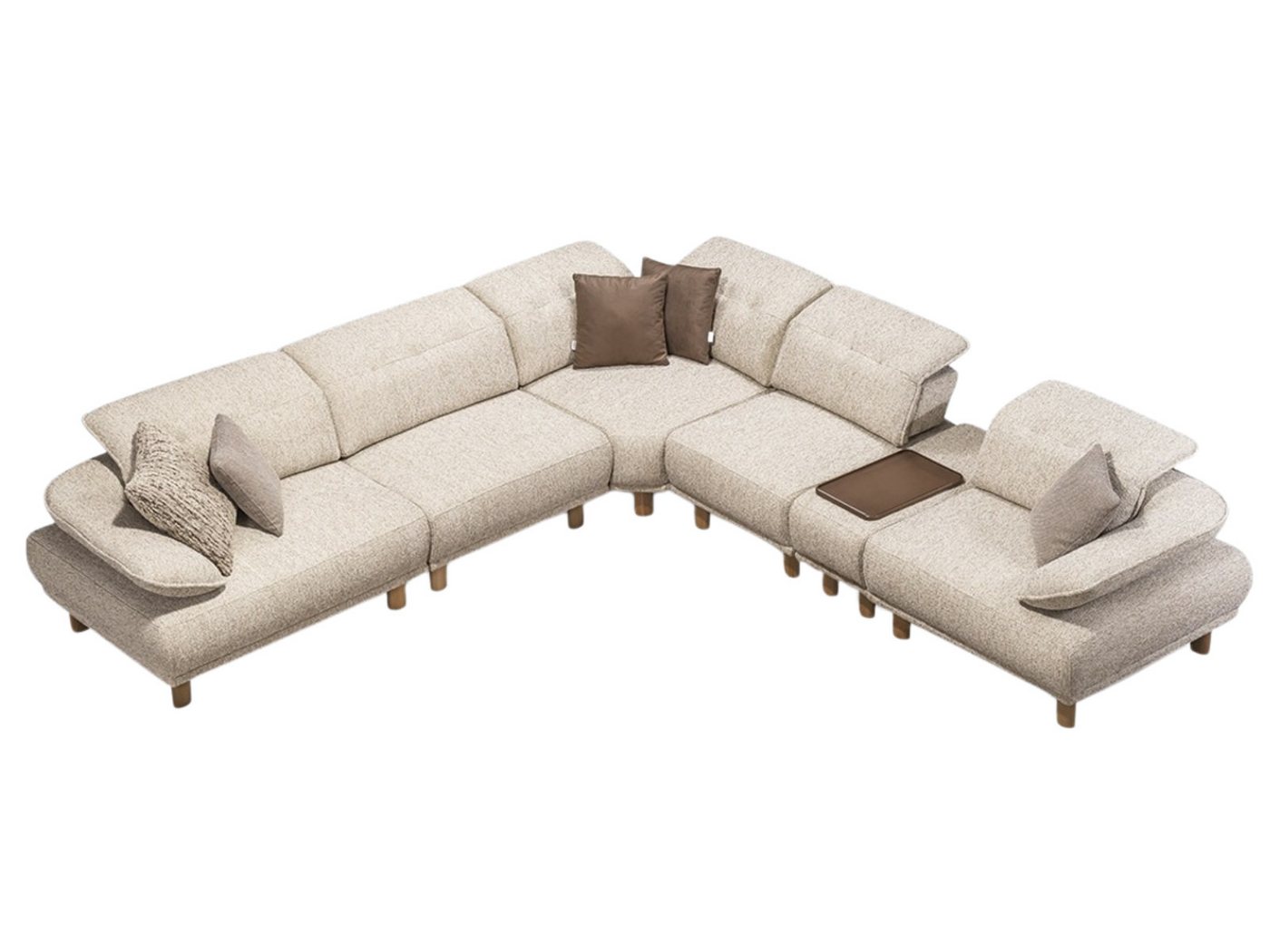 Villa Möbel Ecksofa Tokyo, 1 Teile, mit Schlaffunktion durch verstellbare Rückenlehne Villa Möbel Ecksofa Tokyo, 1 Teile, mit Schlaffunktion durch verstellbare Rückenlehne von Villa Möbel