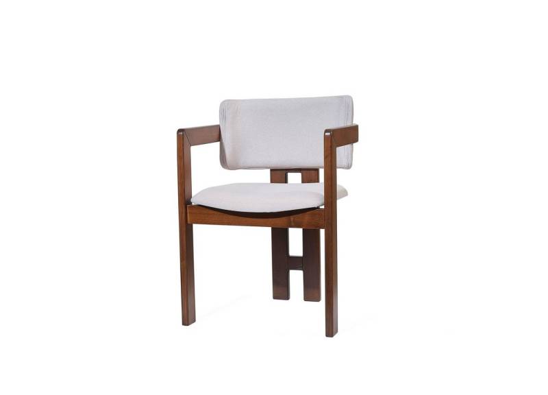 Villa Möbel Esszimmerstuhl Tanca Beige - Holz (Stuhl Set: Set enthält, 4 St), Quality Made in Turkey, Hand Made Quality, Luxus-Microfaser von Villa Möbel