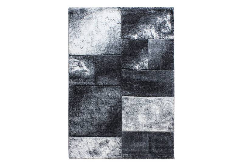 Villa Möbel Frisé-Teppich Hawico, Rechteckig, Höhe: 13 mm, Designer Wohnzimmer Teppich Kurzflor Konturenschnitt Kariert Design Villa Möbel Frisé-Teppich Hawico, Rechteckig, Höhe: 13 mm, Designer Wohnzimmer Teppich Kurzflor Konturenschnitt Kariert Design von Villa Möbel