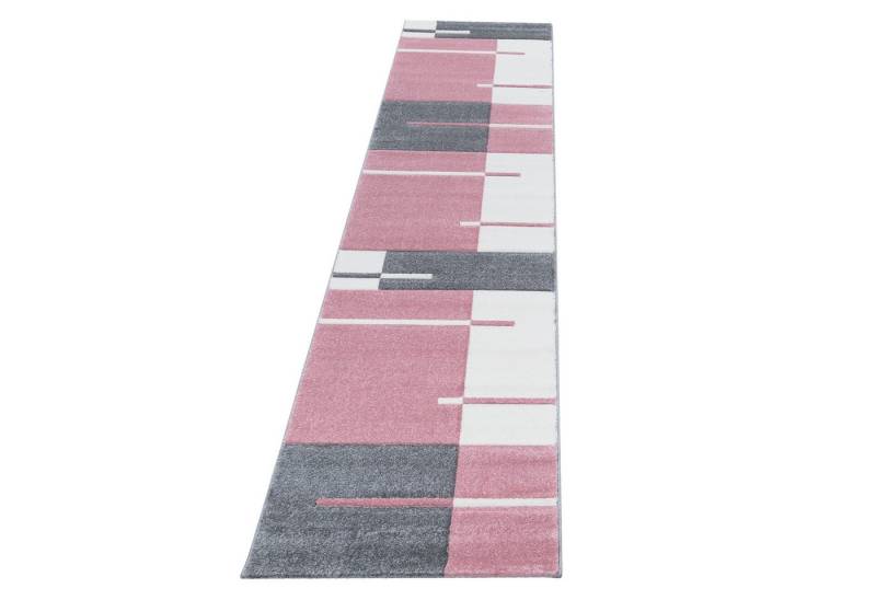 Villa Möbel Frisé-Teppich Hawico, Höhe: 13 mm, Designer Wohnzimmer Teppich Kurzflor handgearbeiteter Konturenschnitt von Villa Möbel