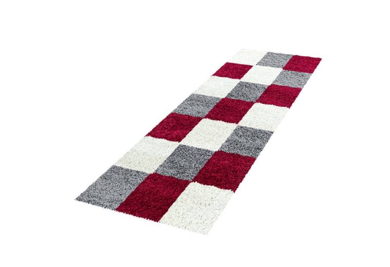 Villa Möbel Hochflor-Teppich Lifiva, Rechteckig, Höhe: 30 mm, Teppich Wohnzimmer Kariert Design Modern verschidene farben und größen Villa Möbel Hochflor-Teppich Lifiva, Rechteckig, Höhe: 30 mm, Teppich Wohnzimmer Kariert Design Modern verschidene farben und größen von Villa Möbel
