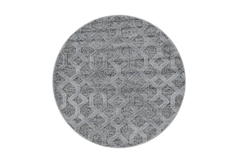 Villa Möbel Hochflor-Teppich Pisaro, Rund, Höhe: 20 mm, Teppich Wohnzimmer Geometrisch Design 3D Optik Skandinavische Stil Villa Möbel Hochflor-Teppich Pisaro, Rund, Höhe: 20 mm, Teppich Wohnzimmer Geometrisch Design 3D Optik Skandinavische Stil von Villa Möbel
