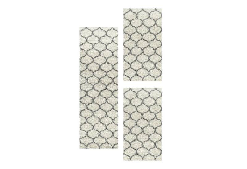 Villa Möbel Hochflor-Teppich Salaro Bettumrandung, Rechteckig, Höhe: 30 mm, Runder Teppich Wohnzimmer Skandinavisches Design Shaggy flauschig Villa Möbel Hochflor-Teppich Salaro Bettumrandung, Rechteckig, Höhe: 30 mm, Runder Teppich Wohnzimmer Skandinavisches Design Shaggy flauschig von Villa Möbel