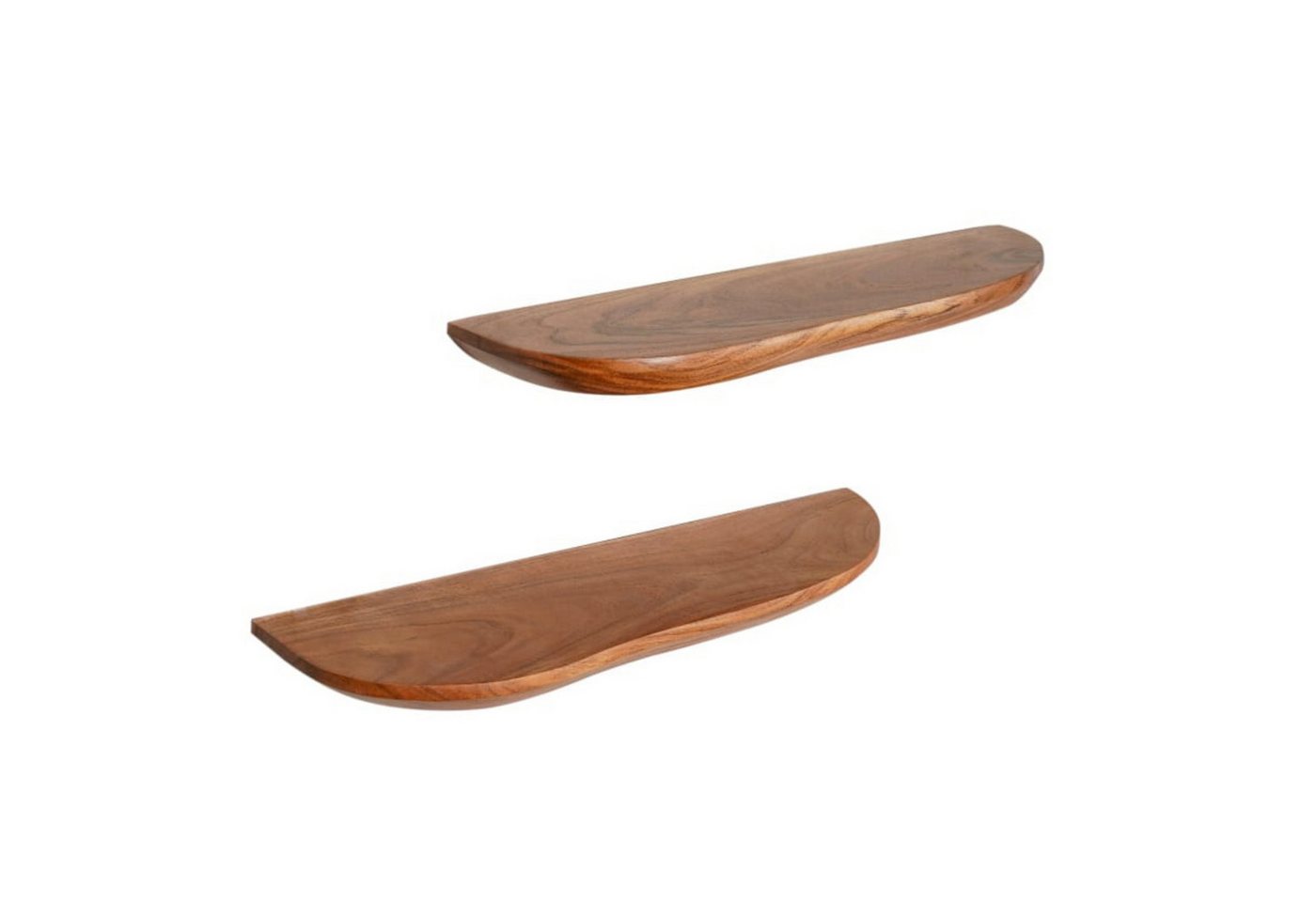 Villa Möbel Regal, 2er-Set Akazienholz massiv mit Baumkante und eleganter Optik Villa Möbel Regal, 2er-Set Akazienholz massiv mit Baumkante und eleganter Optik von Villa Möbel