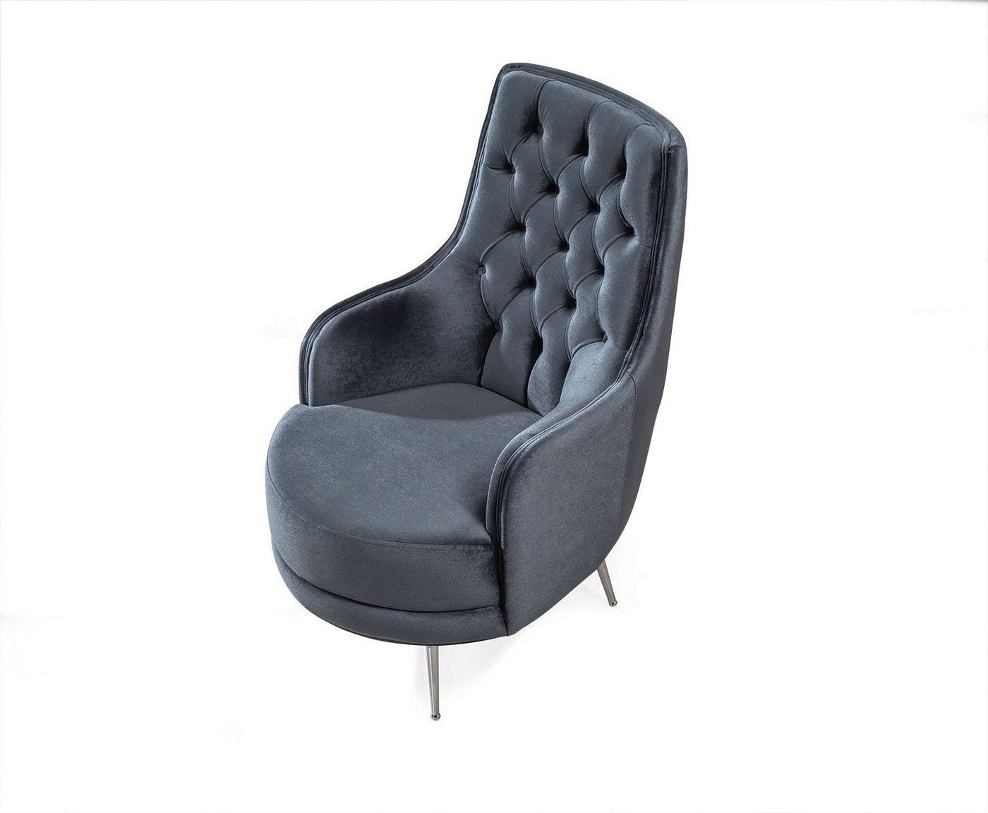 Villa Möbel Sessel Marrakesh (pflegeleichter Mikrofaserstoff, 1-St., Einzelsessel), Handmade Quality,strapazierfähiger,pflegeleichter Mikrofaserstoff von Villa Möbel