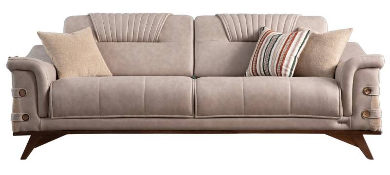 Villa Möbel Sofa Aaron, 1 Stk. 2-Sitzer, Hand Made Qualtiy, modernes Design, verstellbare Rückenlehne von Villa Möbel