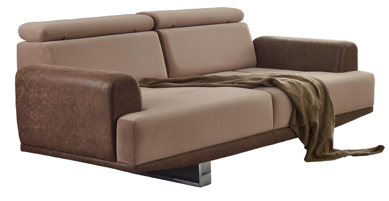 Villa Möbel Sofa Alessia, 1 Stk. 2-Sitzer, mit Relax-/Bettfunktion durch umklappbare Rückenlehne Villa Möbel Sofa Alessia, 1 Stk. 2-Sitzer, mit Relax-/Bettfunktion durch umklappbare Rückenlehne von Villa Möbel
