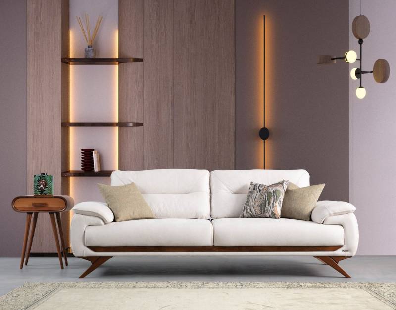 Villa Möbel Sofa Allura, 1 Stk. 3-Sitzer, mit Relax-/Bettfunktion durch verstellbare Rückenlehne Villa Möbel Sofa Allura, 1 Stk. 3-Sitzer, mit Relax-/Bettfunktion durch verstellbare Rückenlehne von Villa Möbel
