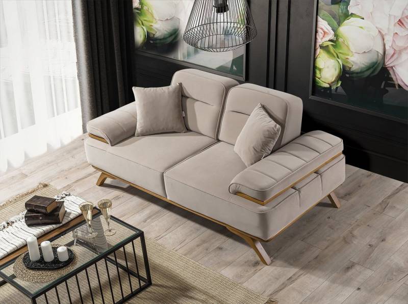Villa Möbel Sofa Andorra, 1 Stk. 3-Sitzer, mit Relax-/Bettfunktion durch verstellbare Rückenlehne Villa Möbel Sofa Andorra, 1 Stk. 3-Sitzer, mit Relax-/Bettfunktion durch verstellbare Rückenlehne von Villa Möbel
