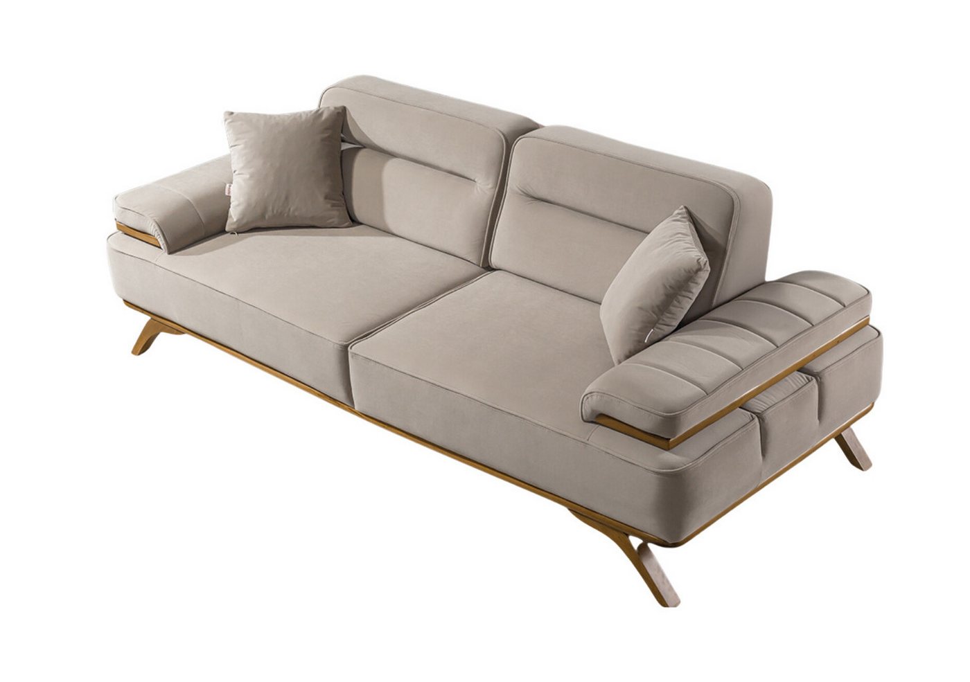 Villa Möbel Sofa Andorra, 3-Sitzer 1 Teile, mit Relax-/Bettfunktion durch verstellbare Rückenlehne Villa Möbel Sofa Andorra, 3-Sitzer 1 Teile, mit Relax-/Bettfunktion durch verstellbare Rückenlehne von Villa Möbel