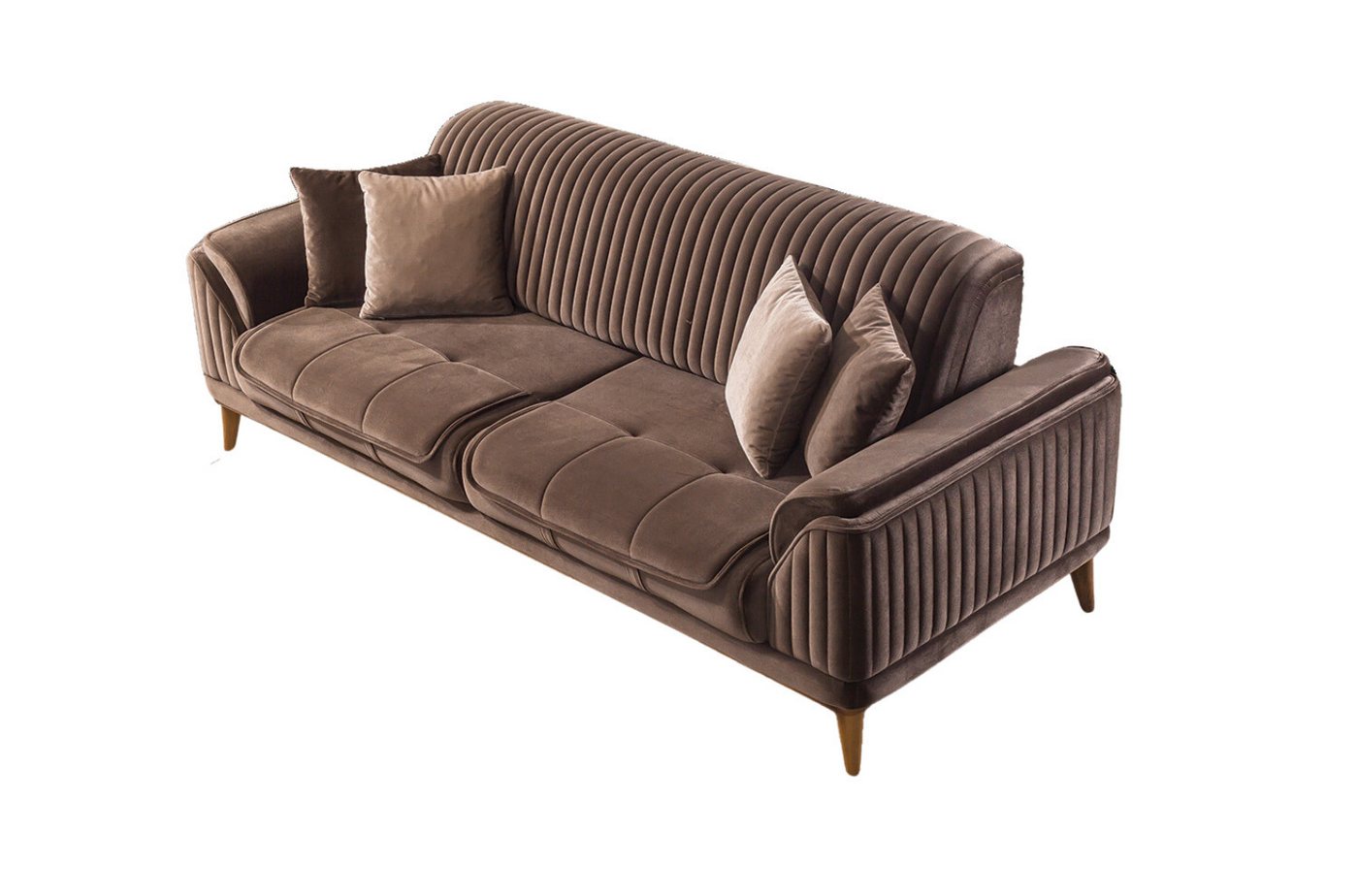 Villa Möbel Sofa Bond Holz, 2-Sitzer 1 Teile, mit Relax-/Bettfunktion durch umklappbare Rückenlehne Villa Möbel Sofa Bond Holz, 2-Sitzer 1 Teile, mit Relax-/Bettfunktion durch umklappbare Rückenlehne von Villa Möbel