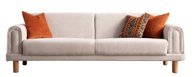 Villa Möbel Sofa Charm, 1 Stk. 2-Sitzer, Hand Made Qualtiy, Schlaffunktion durch aufklappbare Sitzfläche von Villa Möbel