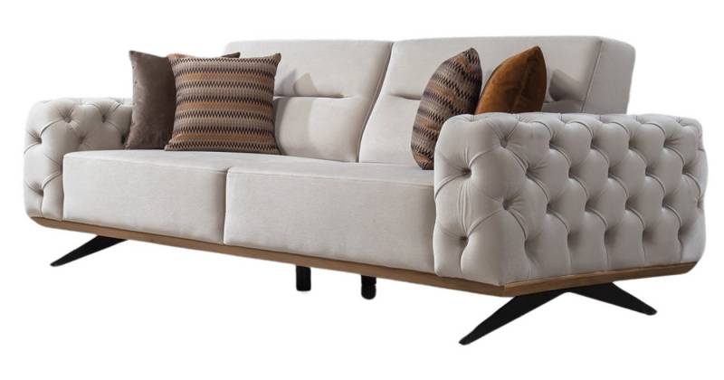Villa Möbel Sofa Cuba, 1 Stk. 3-Sitzer, mit Relax-/Bettfunktion durch verstellbare Rückenlehne von Villa Möbel