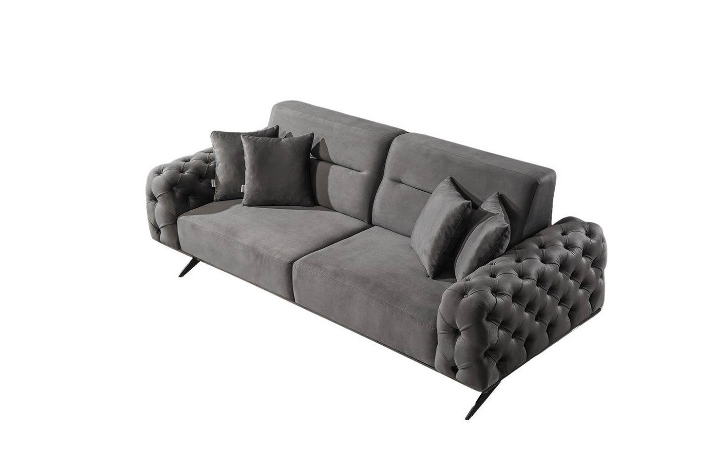 Villa Möbel Sofa Cuba, 2-Sitzer 1 Teile, mit Relax-/Bettfunktion durch verstellbare Rückenlehne von Villa Möbel