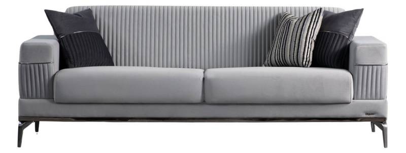 Villa Möbel Sofa Cusco, 1 Stk. 3-Sitzer, Hand Made Qualtiy, Schlaffunktion durch aufklappbare Sitzfläche von Villa Möbel