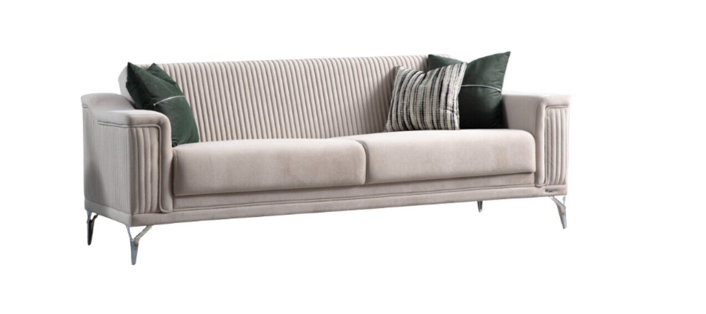Villa Möbel Sofa Elyss, 1 Stk. 3-Sitzer, Hand Made Qualtiy, Schlaffunktion durch aufklappbare Sitzfläche Villa Möbel Sofa Elyss, 1 Stk. 3-Sitzer, Hand Made Qualtiy, Schlaffunktion durch aufklappbare Sitzfläche von Villa Möbel